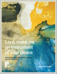 Lord, make me an instrument of your peace SATB choral sheet music cover